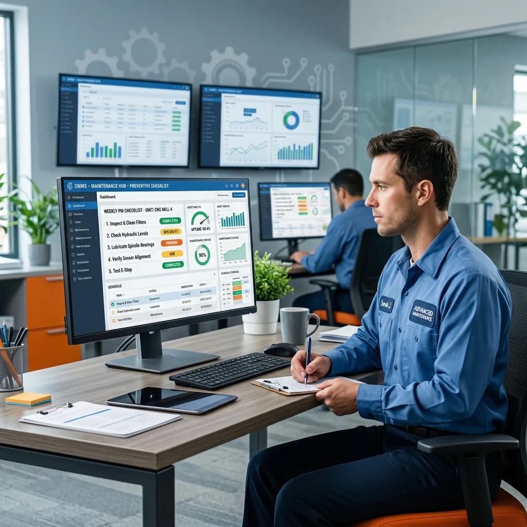 The Preventive Maintenance Checklist Every Manufacturing Plant Needs